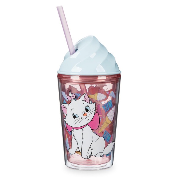 Marie Ice Cream Dome Tumbler with Straw